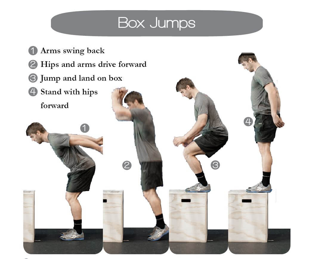 Box Jump photo description and technique tips