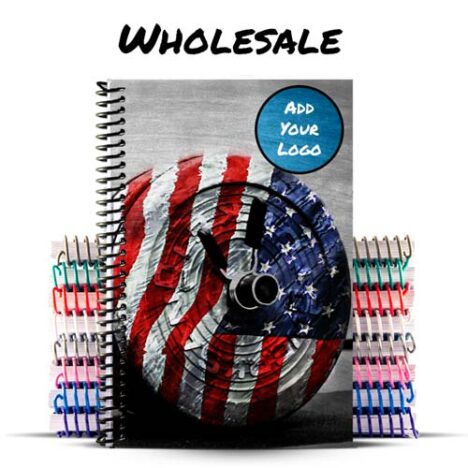 Create a custom wholesale journal or bulk notebook