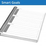 3 sets of SMART Goals page to be included in your custom workout journal