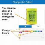 change the colors of an inspiration fitness journal