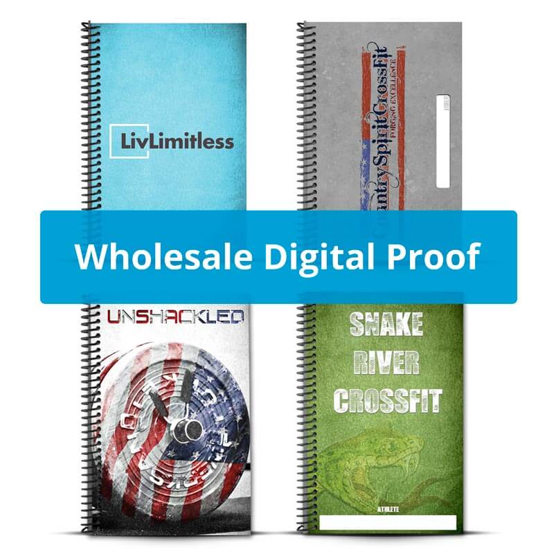 Create a digital proof of your wholesale journal to preview it before purchase