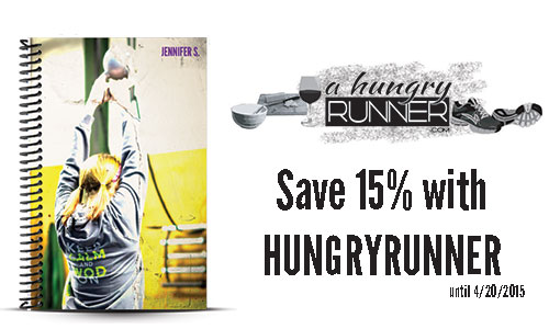 a hungry runner journal and coupon