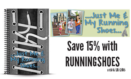 Just Me and my Running Shoes custom running journal and journal coupon
