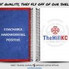 CrossFit Memorial Hill red, white and blue wod journals are great quality and fly off of the shelves